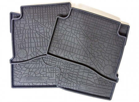 Set covorase cauciuc originale Hyundai Tucson 2015 - 2020 - Img 3
