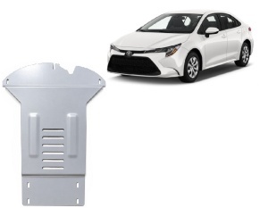 Scut antifurt din aluminiu pentru catalizator Toyota Corolla 2019 - 2026