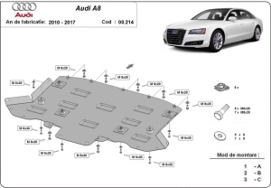 Scut cutie de viteză Audi A8 2010 - 2017 - Img 3