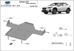 Scut cutie de viteză automată Subaru XV 2011 - 2018 - Img 3