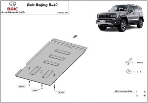 Scut cutie de viteză Baic Beijing BJ40 2023 - 2026 - Img 3