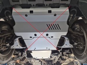 Scut cutie de viteză din aluminiu Toyota Land Cruiser 250 2024 - 2026 - Img 7