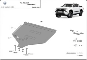Scut cutie de viteză manuală Volkswagen Amarok 2022 - 2026 - Img 2