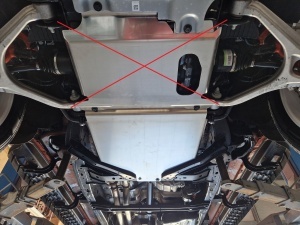 Scut cutie de viteza Volkswagen Amarok - Aluminium 2022 - 2026 - Img 5