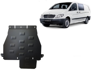 Scut metalic cutie de viteză și reductor Mercedes Vito W639, varianta 4x4 automată 2003 - 2014