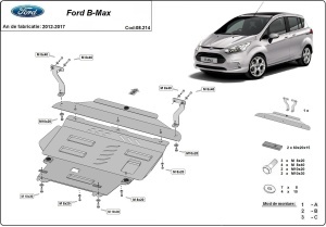 Scut motor Ford B-Max 2012 - 2017 - Img 3