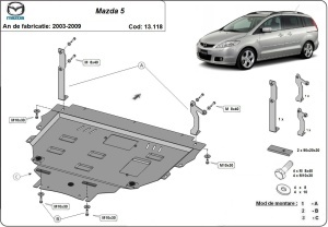 Scut motor Mazda 5 2003 - 2009 - Img 3