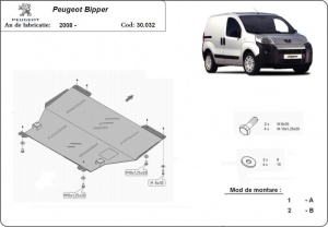 Scut motor Peugeot Bipper 2007 - 2021 - Img 3