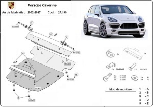 Scut motor Porsche Cayenne 2002 - 2017 - Img 3