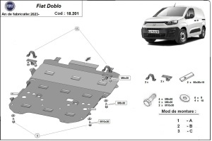 Scut motor și cutie de viteză Fiat Doblo 2023 - 2026 - Img 3