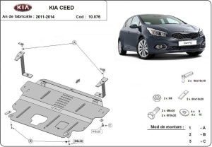 Scut motor și cutie de viteză Kia Ceed 2011 - 2014 - Img 3