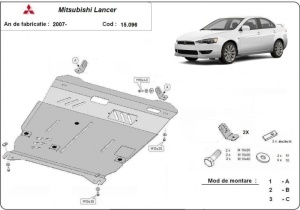 Scut motor și cutie de viteză Mitsubishi Lancer 2007 - 2017 - Img 3