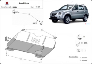 Scut motor și cutie de viteză Suzuki Ignis 2001 - 2016 - Img 3