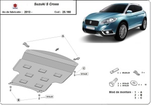 Scut motor și cutie de viteză Suzuki S-Cross 2013 - 2021 - Img 3