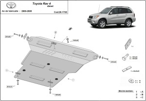Scut motor Toyota Rav4 Diesel 2000 - 2005 - Img 3