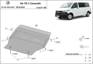 Scut motor Volkswagen Transporter Caravelle T6.1 2019 - 2022 - Img 3