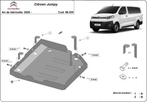 Scut rezervor AdBlue Citroen Jumpy 2020 - 2026 - Img 3