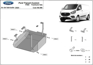 Scut rezervor AdBlue Ford Transit Custom 2020 - 2023 - Img 3