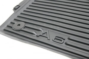 Set covorase cauciuc Audi A6 2012-2018 originale - Img 2
