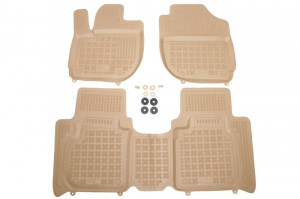 Set covorase cauciuc bej Honda HR-V 2015 - 2021