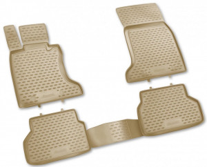 Set covorase cauciuc bej Mercedes E-Class (W211) 2002 - 2009
