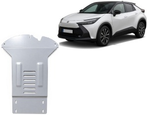 Scut antifurt din aluminiu pentru catalizator Toyota C-HR 2023 - 2026