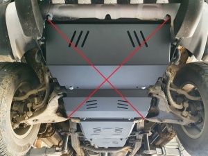 Scut cutie de viteză și radiator Mitsubishi Pajero Sport 2 2007 - 2026 - Img 5
