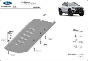 Scut filtru particule Ford Ranger 2020 - 2023 - Img 3