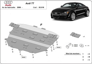 Scut motor Audi TT 2006 - 2014 - Img 3