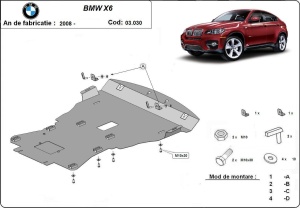 Scut motor BMW X6 2007 - 2014 - Img 3