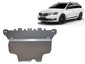 Scut motor din aluminiu Skoda Octavia 3 2012 - 2020