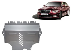 Scut motor din aluminiu Skoda Superb II 2008 - 2015