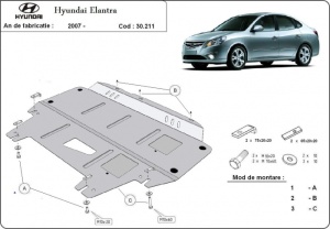 Scut motor Hyundai Elantra 1 2007 - 2011 - Img 3