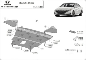 Scut motor Hyundai Elantra 2021 - 2026 - Img 3