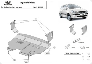 Scut motor Hyundai Getz 2006 - 2010 - Img 3