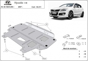 Scut motor Hyundai i30 2007 - 2011 - Img 3