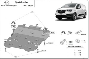 Scut motor Opel Combo 2018 - 2026 - Img 3