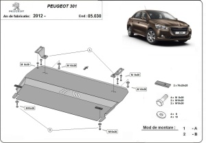 Scut motor și cutie de viteză Peugeot 301 2012 - 2026 - Img 3