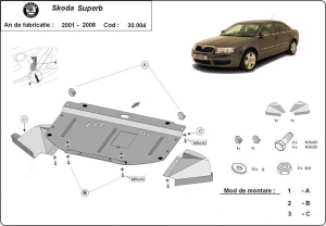 Scut motor Skoda Superb - 1,8 1,9 TDI 2001 - 2008 - Img 3