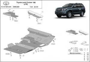 Scut motor Toyota Land Cruiser 150 2009 - 2023 - Img 3