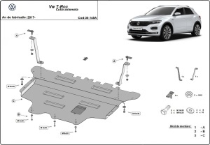 Scut motor Volkswagen T-Roc - cutie de viteză automată 2017 - 2026 - Img 3