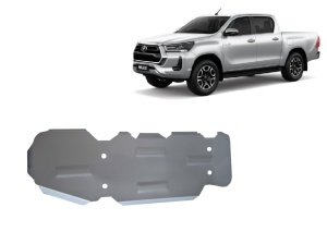 Scut rezervor din aluminiu Toyota Hilux Invicible 2021 - 2026