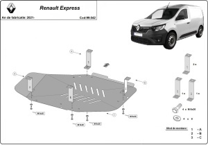 Scut rezervor Renault Express 2021 - 2026 - Img 3