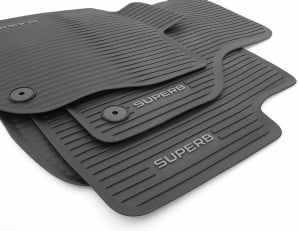 Set covorase din cauciuc originale Skoda Superb 4 2024-2025