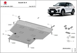 Set de scuturi Suzuki SX 4 2023 - 2026 - Img 3