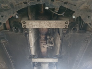 Scut antifurt din aluminiu pentru catalizator Toyota Prius 2019 - 2026 - Img 5