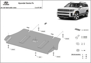 Scut catalizator Hyundai Santa Fe 2024 - 2026 - Img 3