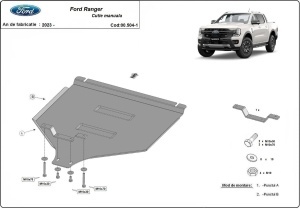 Scut cutie de viteză manuală Ford Ranger 2023 - 2026 - Img 2
