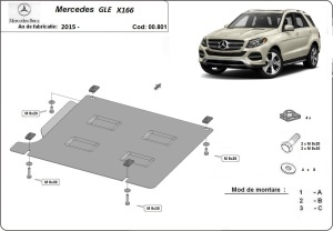Scut cutie de viteză Mercedes GLE X166 2015 - 2019 - Img 3