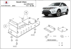 Scut diferențial Suzuki Vitara 2015 - 2026 - Img 3